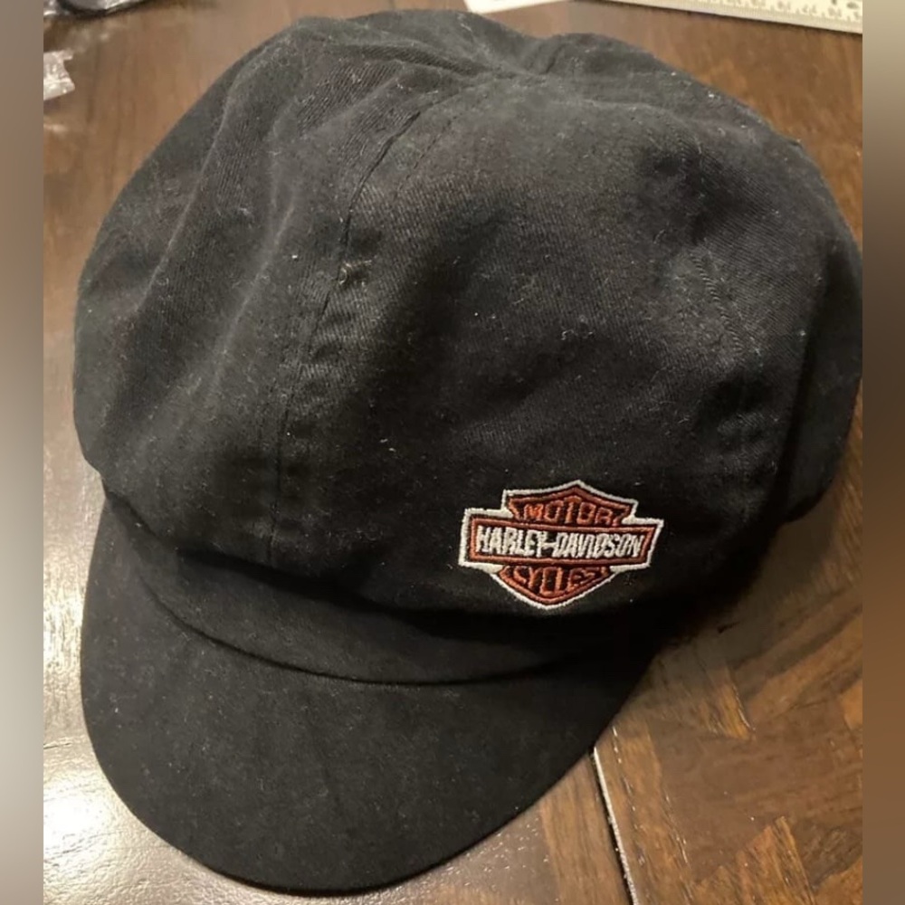 Harley Davidson Motor Cycles - Women’s Black Cap